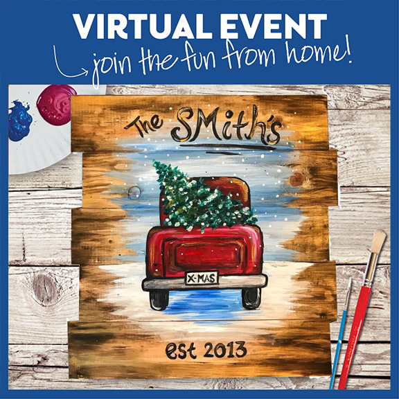 VIRTUAL EVENT +7 DAYS ON-DEMAND LITTLE RED TRUCK WOOD PALLET